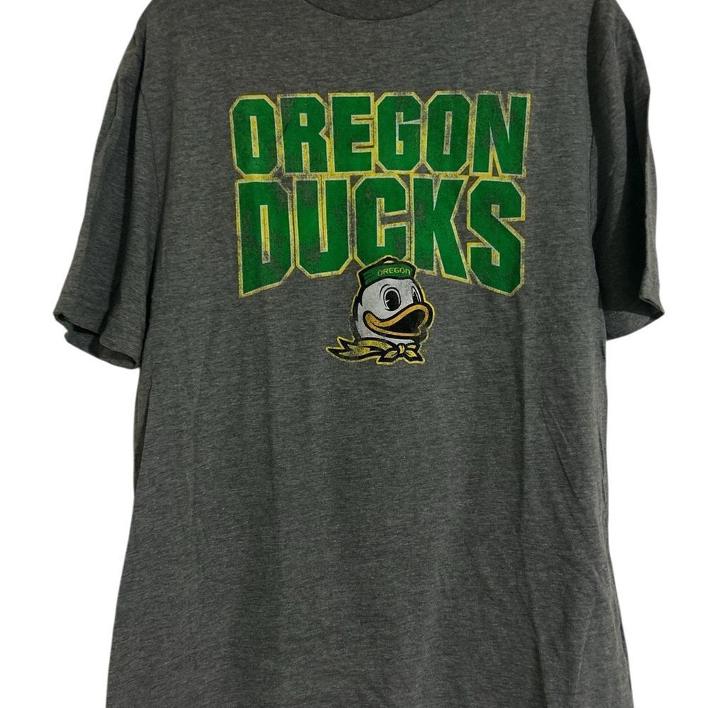 Oregon Ducks Gray Short Sleeve Tee